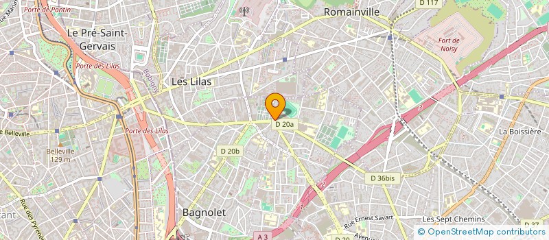 localisation de l'entreprise INDIVISION BLONDEL à BAGNOLET