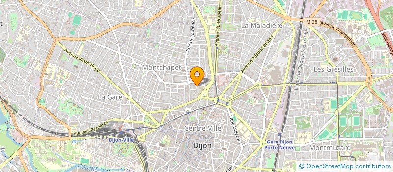 localisation de l'entreprise INDIVISION BLONDEL-HIMBERT à DIJON