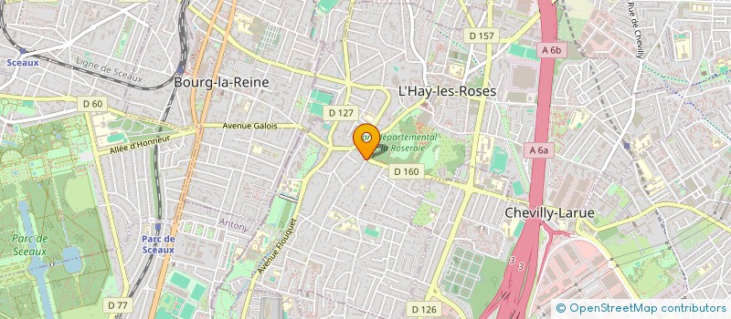 localisation de l'entreprise INDIVISION BLOURI  L'HAY-LES-ROSES