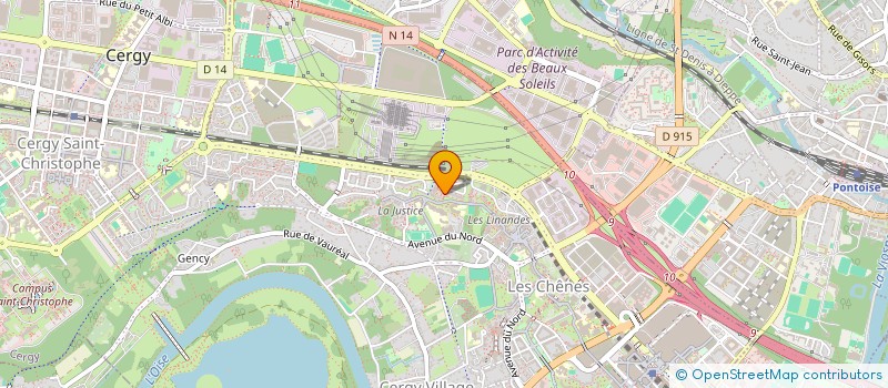 localisation de l'entreprise INDIVISION BOA GUEHE MARIE DIT GUILMAIN  CERGY