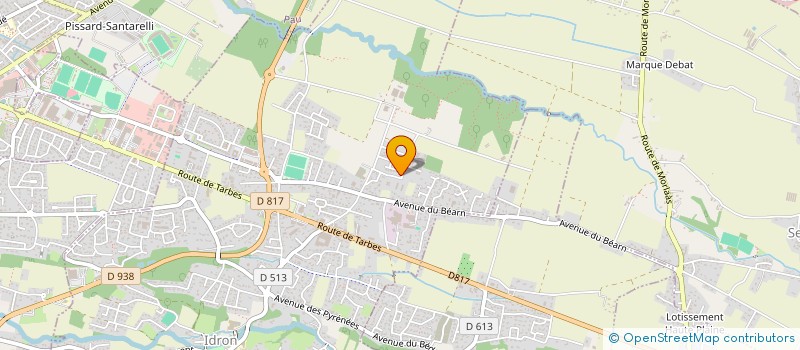 localisation de l'entreprise INDIVISION BOBILLO ECHECHIQUIA  IDRON