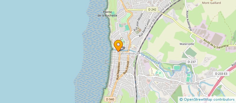 localisation de l'entreprise INDIVISION BOCQUET  WIMEREUX