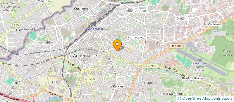 localisation de l'entreprise INDIVISION BOCQUET HOURIET  ANNEMASSE