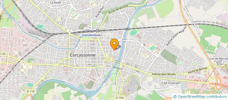 localisation de l'entreprise INDIVISION BODET BUZAT à CARCASSONNE