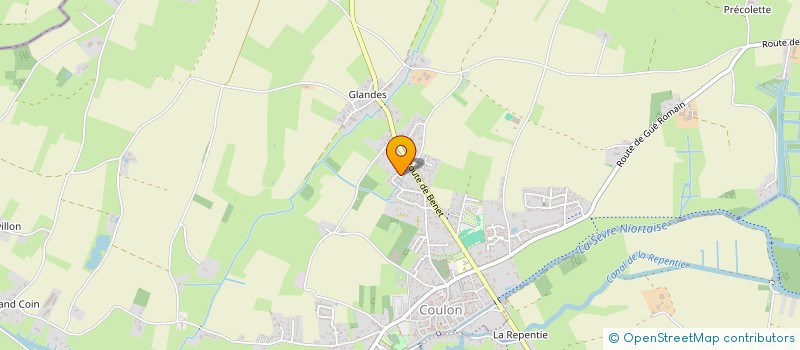 localisation de l'entreprise INDIVISION BODINEAU INGREMEAU  COULON