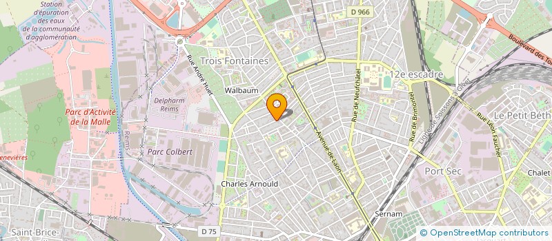 localisation de l'entreprise INDIVISION BOELLE  REIMS