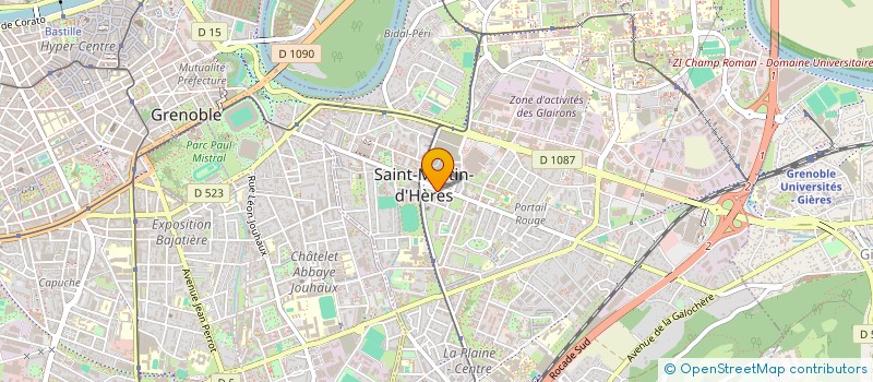 localisation de l'entreprise INDIVISION BOGGETTO  SAINT-MARTIN-D'HERES