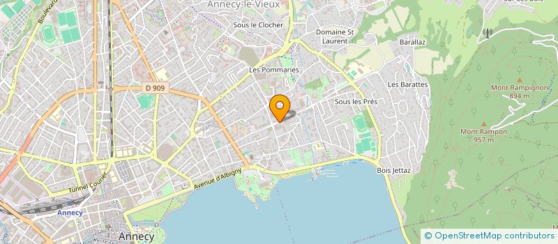 localisation de l'entreprise INDIVISION BOHER à ANNECY