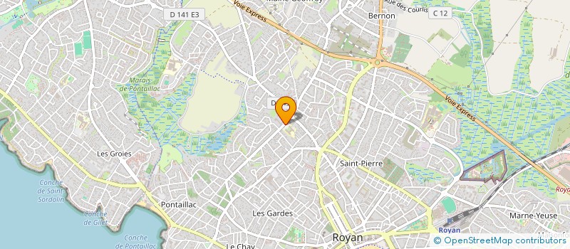 localisation de l'entreprise INDIVISION BOHLAY  ROYAN