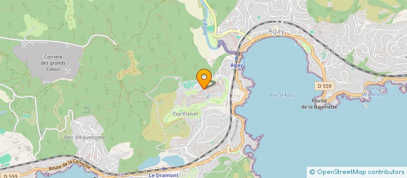 localisation de l'entreprise INDIVISION BOHLER  SAINT-RAPHAEL