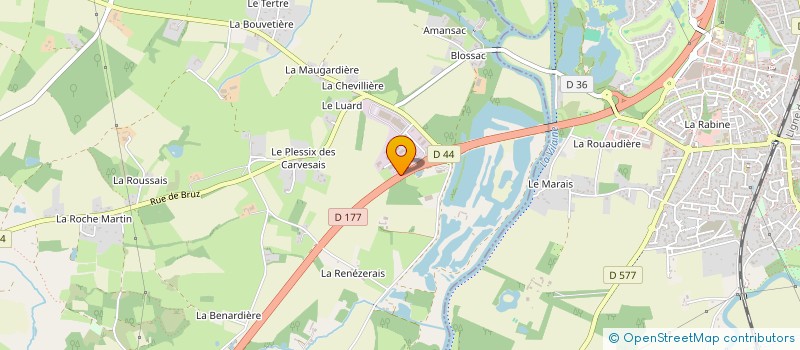 localisation de l'entreprise INDIVISION BOHUON BERNARD ET MURIELLE  GOVEN