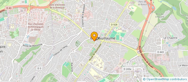 localisation de l'entreprise INDIVISION BOIS-GUILLAUME à BOIS-GUILLAUME