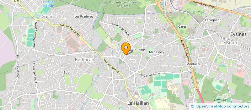 localisation de l'entreprise INDIVISION BOISARD CAZIMAJOU  LE HAILLAN