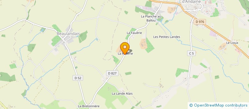 localisation de l'entreprise INDIVISION BOISGONTIER RENE ET HELENE à JUVIGNY VAL D'ANDAINE