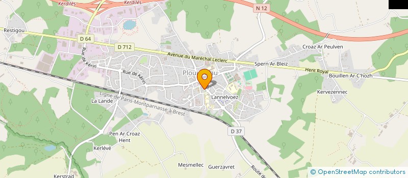 localisation de l'entreprise INDIVISION BOISSEAU  PLOUIGNEAU