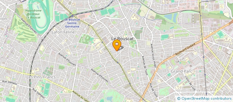 localisation de l'entreprise INDIVISION BOISSET  LE BOUSCAT