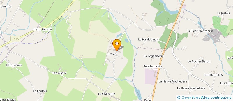 localisation de l'entreprise INDIVISION BOIVENT-LOZIER  LOUVIGNE-DU-DESERT