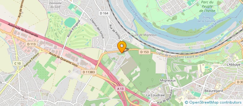 localisation de l'entreprise INDIVISION BOIVINET PARIS à VILLENNES-SUR-SEINE