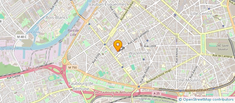 localisation de l'entreprise INDIVISION BOMBLE à LILLE