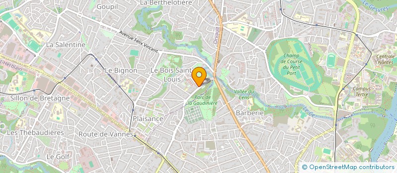 localisation de l'entreprise INDIVISION BOMME POTIER à ORVAULT