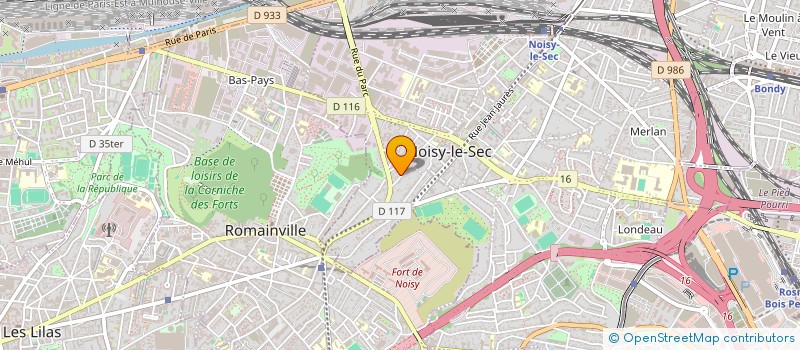 localisation de l'entreprise INDIVISION BON / PICHON à NOISY-LE-SEC