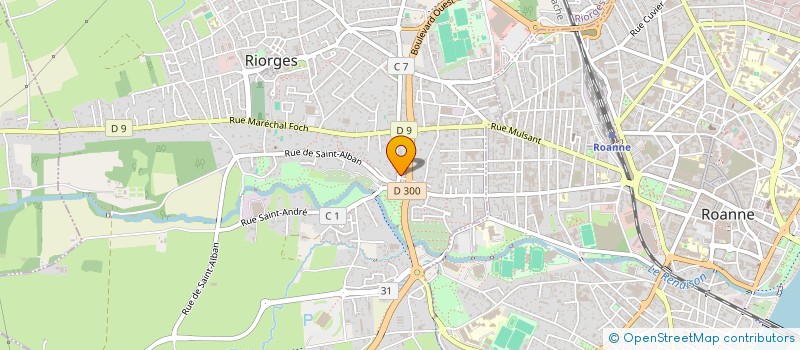 localisation de l'entreprise INDIVISION BONACORSI GIRERD à RIORGES