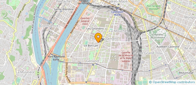 localisation de l'entreprise INDIVISION BONDIS LANDREAU  LYON