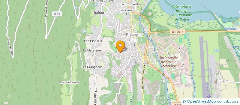 localisation de l'entreprise INDIVISION BONETTI-PILLAT  LE BOURGET-DU-LAC