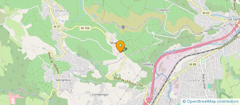 localisation de l'entreprise INDIVISION BONHOMME MC ET MARAS LOUIS  CELLIEU