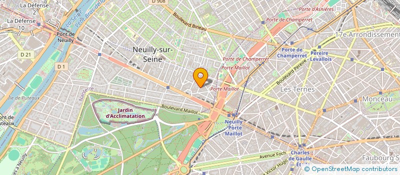 localisation de l'entreprise INDIVISION BONHUMER à NEUILLY-SUR-SEINE