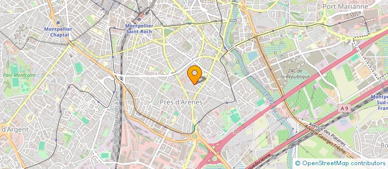 localisation de l'entreprise INDIVISION BONIN & ALVERNHES-CAZOT à MONTPELLIER