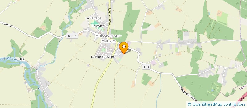 localisation de l'entreprise INDIVISION BONNA ET ROMBY à HUISSEAU-SUR-MAUVES