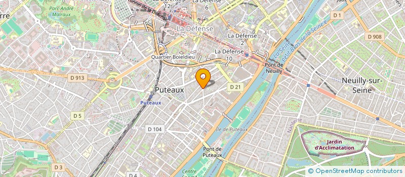 localisation de l'entreprise INDIVISION BONNEAU  PUTEAUX