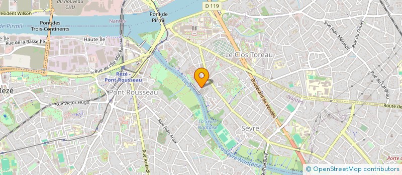 localisation de l'entreprise INDIVISION BONNEFON à NANTES