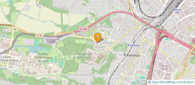 localisation de l'entreprise INDIVISION BONNEFOUS SIGOGNE  PALAISEAU