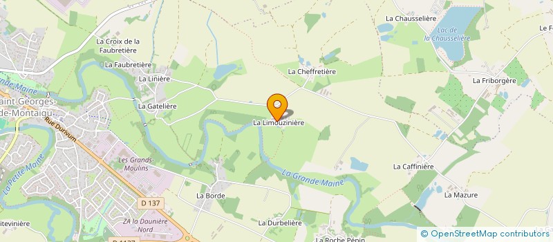 localisation de l'entreprise INDIVISION BONNET à MONTAIGU-VENDEE