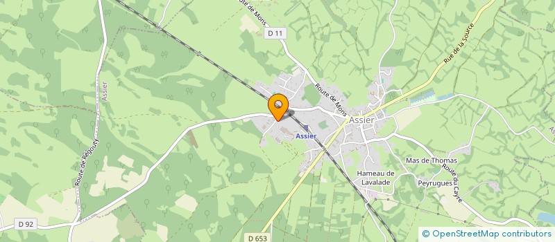 localisation de l'entreprise INDIVISION BONNET EMILIE ET MARINE  ASSIER