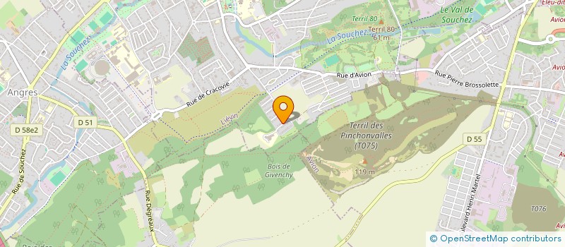 localisation de l'entreprise INDIVISION BONNET FRIANT  LIEVIN