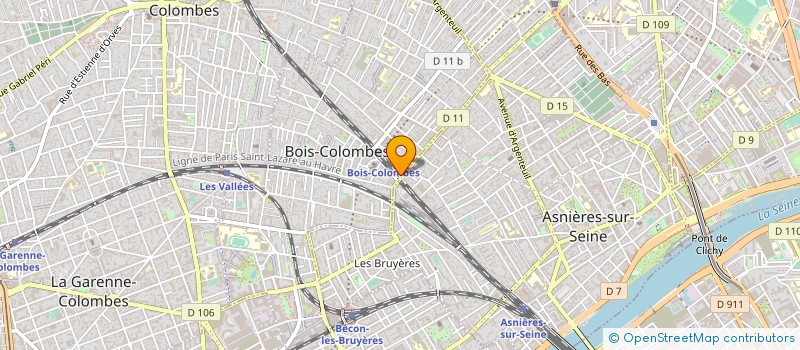 localisation de l'entreprise INDIVISION BONNIERE DARTOIS à BOIS-COLOMBES