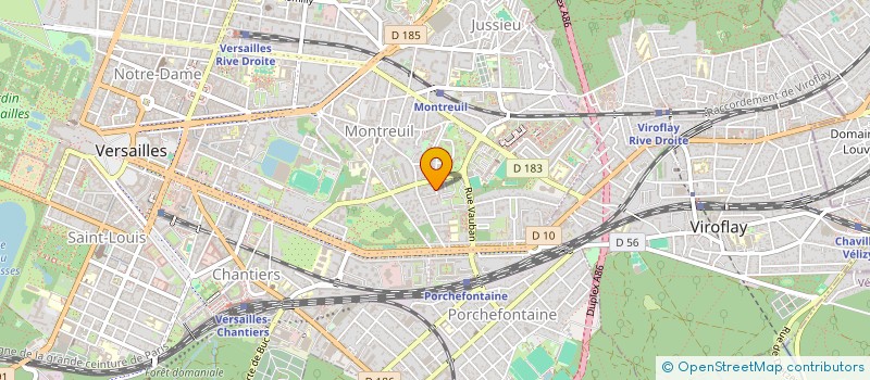 localisation de l'entreprise INDIVISION BONNIN à VERSAILLES