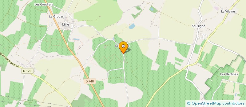 localisation de l'entreprise INDIVISION BONNIN  TERRANJOU