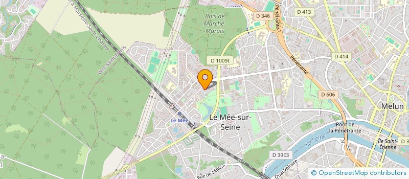 localisation de l'entreprise INDIVISION BONSANG/VINCENT  LE MEE-SUR-SEINE