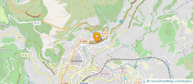 localisation de l'entreprise INDIVISION BONSIGNOUR à GRASSE