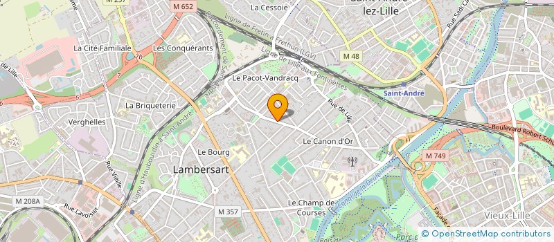 localisation de l'entreprise INDIVISION BONTE LANCIERS à LAMBERSART