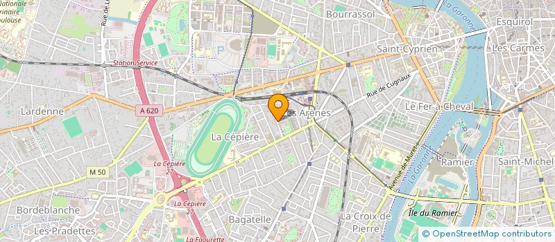 localisation de l'entreprise INDIVISION BOP EMILIE ET STANISLAS BENOIT à TOULOUSE
