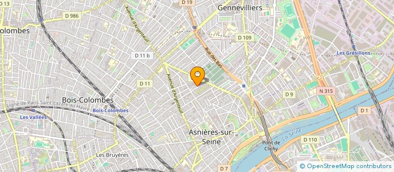 localisation de l'entreprise INDIVISION BORDE à ASNIERES-SUR-SEINE