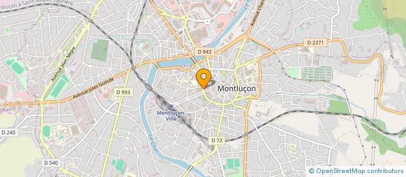localisation de l'entreprise INDIVISION BORDEAUX-BOISSIER à MONTLUCON