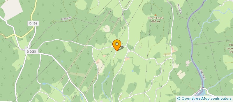 localisation de l'entreprise INDIVISION BORDES  SERANDON