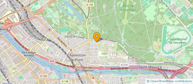 localisation de l'entreprise INDIVISION BORDES GAILLARD  SAINT-MAURICE