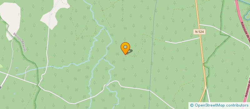 localisation de l'entreprise INDIVISION BORDES ROLAND  BERNOS BEAULAC